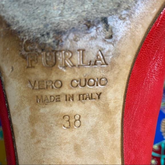 Red Leather Loafers - Picture 6 of 9